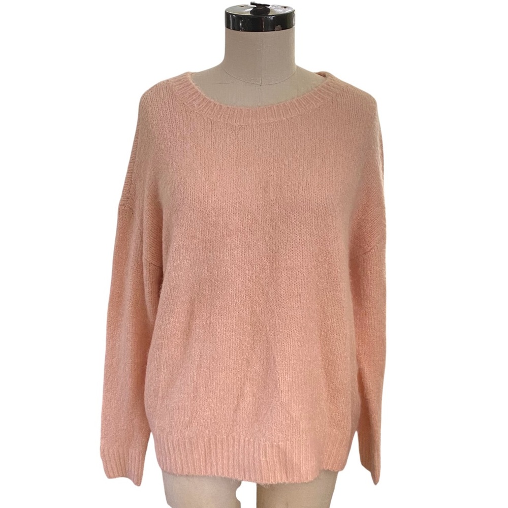 NWT Express Pink Long Sleeve Cozy Sweater Size S